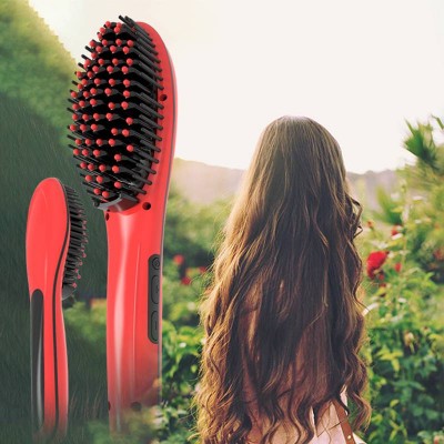 Ceramic Magic Hair Dryer Hot Brush Straightening Professional Hair Comb